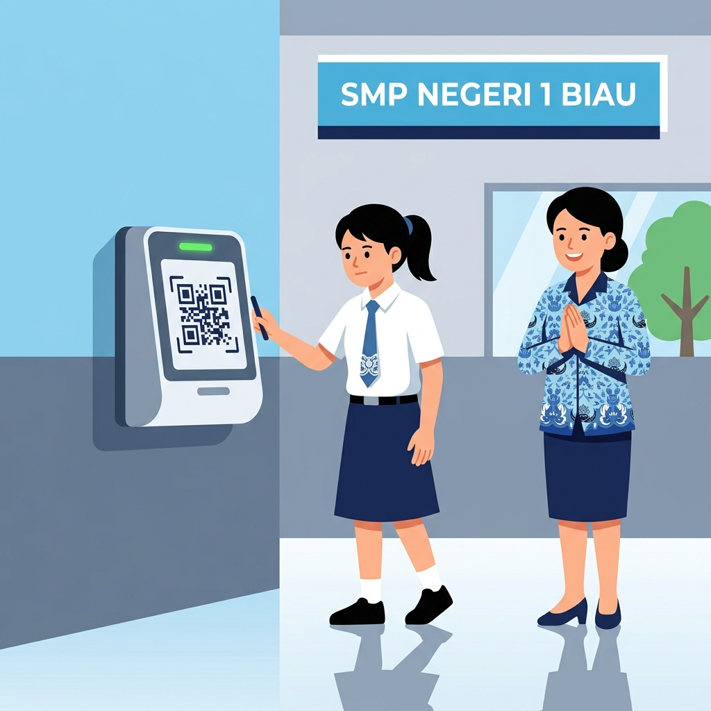 Ilustrasi Presensi Siswa